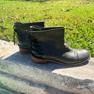 Maggio Rossetto Vintage Italian Leather Boots sz 40/ 9.5